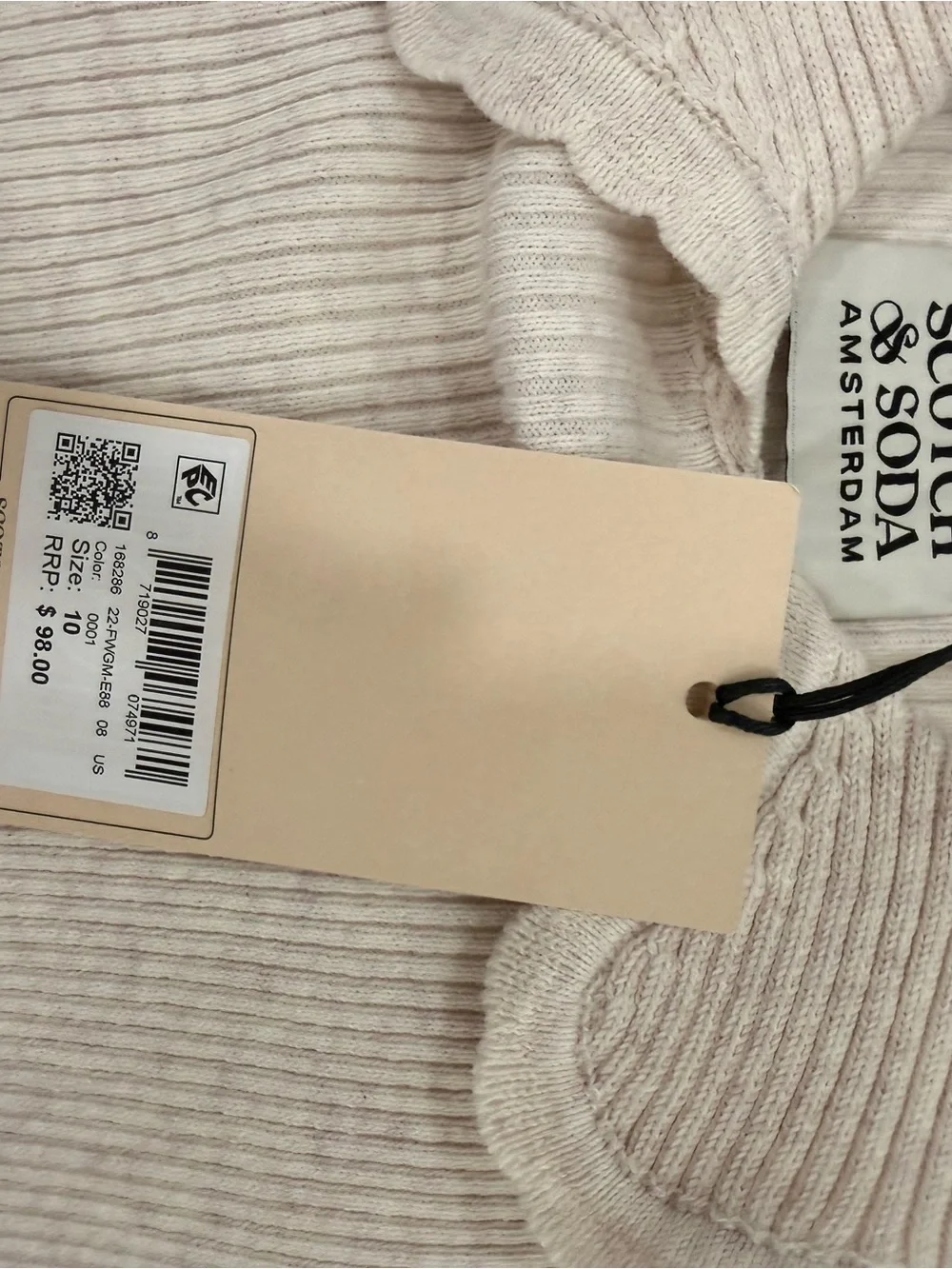 Scotch & Soda soft ribbed